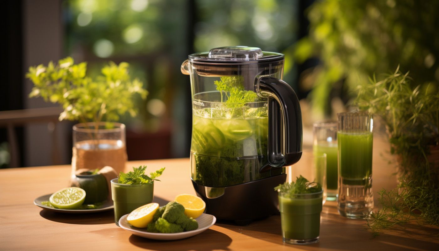 Un extracteur de jus lent